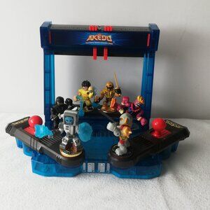 Akedo Ultimate Arcade Warriors Battle Arena with 6 Warrior Figures /  Sunshadow